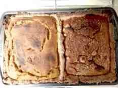 2-Well Yam Pie in rectangular pan y